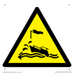W527 Warning: Wind over tide conditions